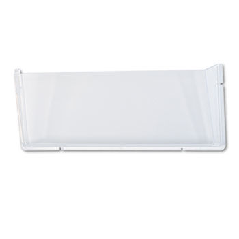 Unbreakable Docupocket Single Pocket Wall File, Legal, Clear