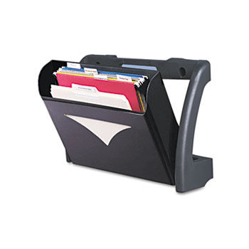 MegaOption Pocket Wall File, A4/Legal/Letter, Black