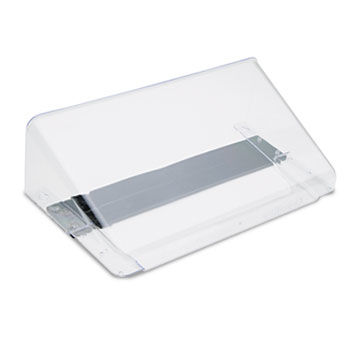 Letter Size Magnetic Wall File Pocket, Letter, Clear