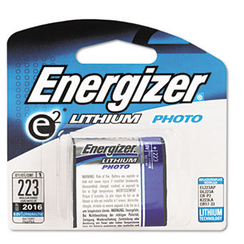 e2 Lithium Photo Battery, 223, 6Volt