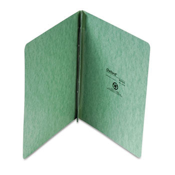 PressGuard Report Cover, Prong Clip, Letter, 3"" Capacity, Light Green