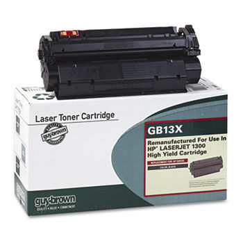 GB13X (Q2613X) Laser Cartridge, High-Yield, 4000 Page-Yield, Black