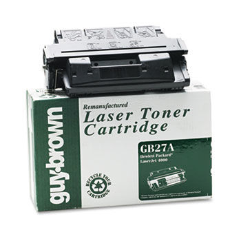 GB27A (C4127A) Laser Cartridge, Standard-Yield, 6000 Page-Yield, Black