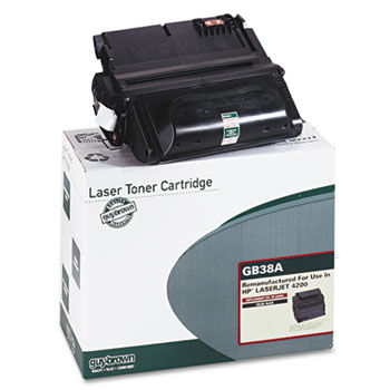 GB38A (Q1338A) Laser Cartridge, Standard-Yield, 12000 Page-Yield, Black