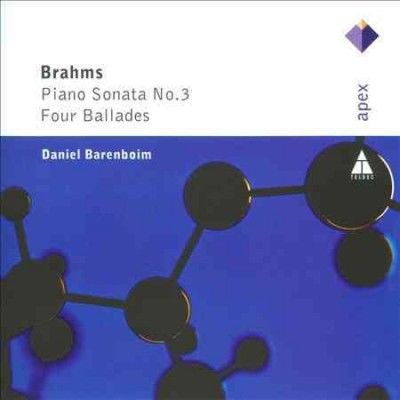 BRAHMS:FOUR BALLADES & PIANO SON NO 3