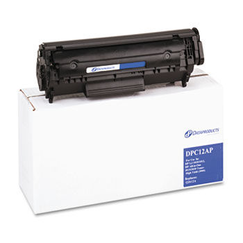 Remanufactured Q2612A (12A) Toner, 2000 Page-Yield, Black