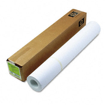 Designjet Inkjet Large Format Paper, 35 lbs., 24"" x 100 ft, White