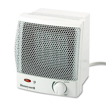 Quick Heat 1500W Ceramic Heater, Plastic Case, 6 1/2w x 6 1/4d x 7 1/4h