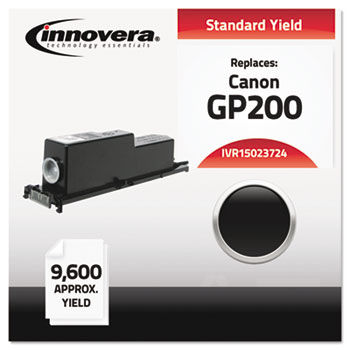 Compatible with 1388A003AA (GP200) Toner, 9600 Yield, Black