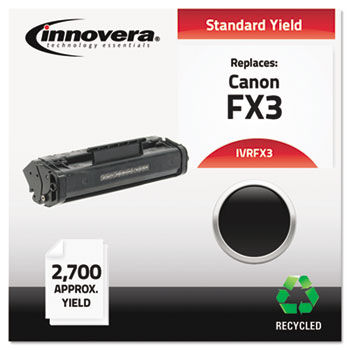 Remanufactured 1557A002BA (FX3) Toner, 2700 Yield, Black