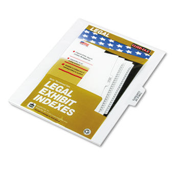 80000 Series Dividers, 1/5 Cut Center Tabs, ""Table of Contents"", 25/Pack