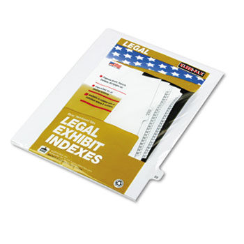 80000 Series Legal Index Dividers, Side Tab, Printed ""22"", 25/Pack