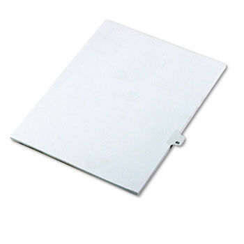 80000 Series Legal Index Dividers, Side Tab, Printed ""41"", 25/Pack