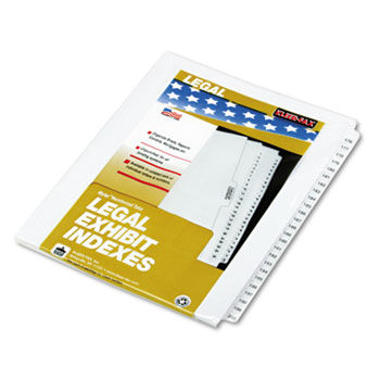 80000 Series Legal Index Divider Set, Side Tabs, Printed ""176""-""200""