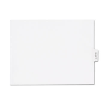 80000 Series Legal Index Dividers, Bottom Tab, Printed ""Exhibit 7"", 25/Pack