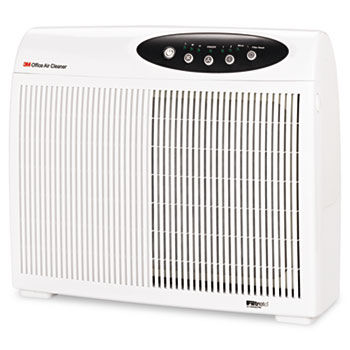 Office Air Cleaner w/Filtrete Media Filter, 192 sq ft Room Capacity