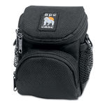 AC165 Case for Cameras, 600 Denier Nylon, 4 1/4 x 4 x 5 1/2, Black