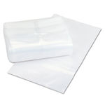 Clear Disposable Plastic Coin Bag, 6mil, 10 x 18, 100/Pack