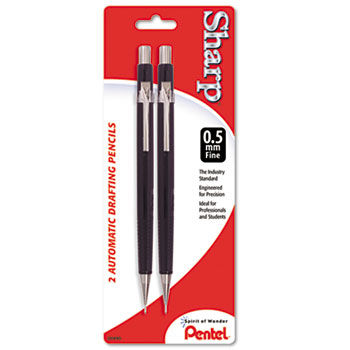 Sharp Automatic Pencil, 0.5 mm, 2/Pack