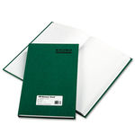 Emerald Series Account Book, Green Cover, 300 Pages, 12 1/4 x 7 1/4