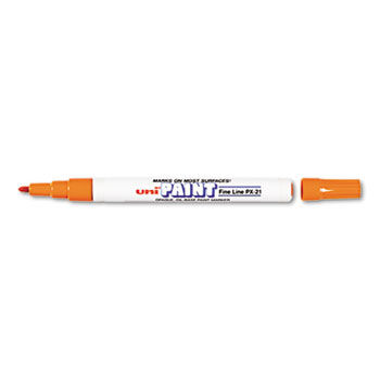 uni-Paint Marker, Fine Point, Orange