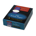 25% Cotton Linen Business Paper, Gray,  24 lbs., 8-1/2 x 11, 500/Box, FSC