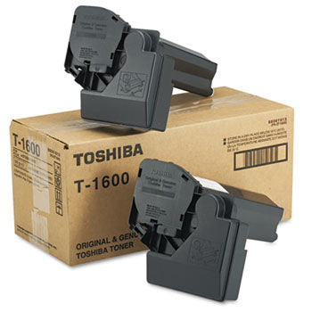 T1600 Toner, 5000 Page-Yield, 2/Carton, Black