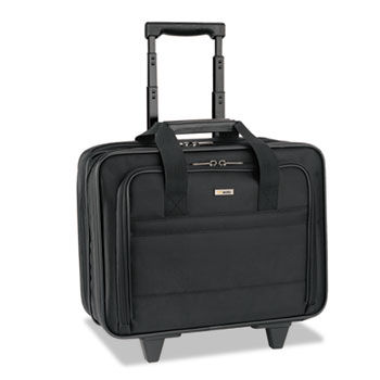 Classic 15.6"" Rolling Case, 16 x 5 3/4 x 12 3/4, Black