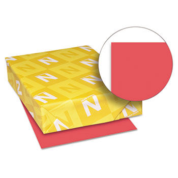 Astrobrights Colored Paper, 24lb, 8-1/2 x 11, Rocket Red, 500 Sheets/Ream