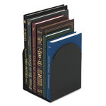 Bookends, Magnetic, 6 x 5 x 7, Metal, Black