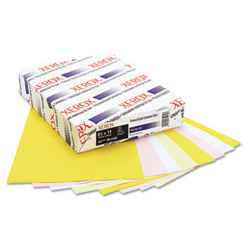 Premium Digital Carbonless Paper, 8-1/2 x11, White/Canary/Pink/Gldrod, 1250 Sets