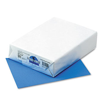 Kaleidoscope Multipurpose Colored Paper, 24lb, 8-1/2 x 11, Marine Blue, 500/Ream