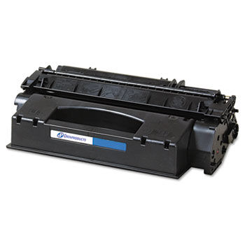 Remanufactured Q7553X (53X) High-Yield Toner, 7000 Page-Yield, Black