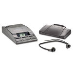 720-T Desktop Analog Mini Cassette Transcriber Dictation System w/Foot Control