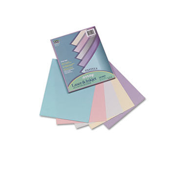 Array Colored Bond Paper, 20lb, 8-1/2 x 11, Assorted, 100 Sheets/Pack