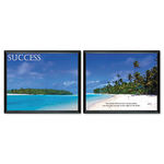 Success"" Framed Motivational Print, 30 x 24, 2/Pack