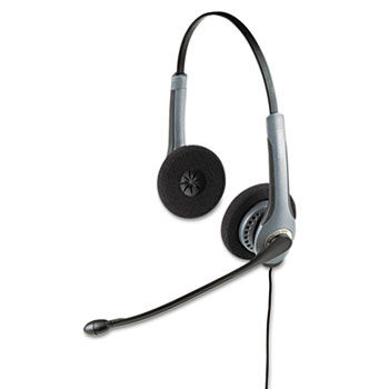 GN2025NCNB Flex Over-the-Head Standard Telephone Headset w/Noise Canceling Mic