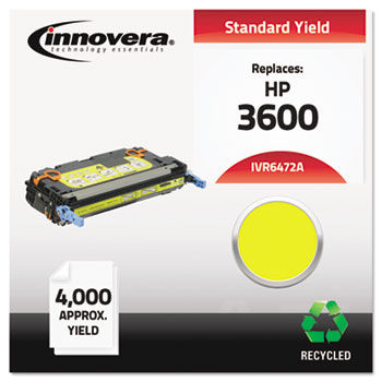 Remanufactured Q6472A (502A) Laser Toner, 4000 Yield, Yellow