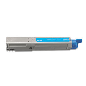 DPC3400C Compatible High-Yield Toner, 2000 Page-Yield, Cyan