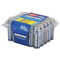 Rayovac Alkaline AA Batteries - Reclosable 30 Pro Pack