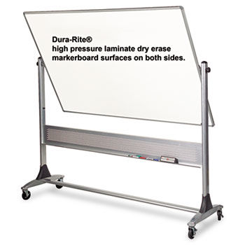 Platinum Reversible Dry Erase Board, 72 x 48