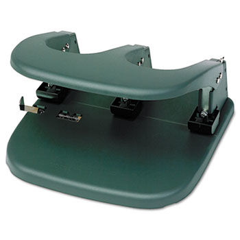 Mega-Duty Three-Hole Punch, 80-Sheet Capacity