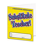 Substitute Teacher Essential Laminated Folder, PreK-6, 16 Pages