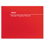 Rental Property Record Book, 8 1/2 x 11, 60-Page Wirebound Book