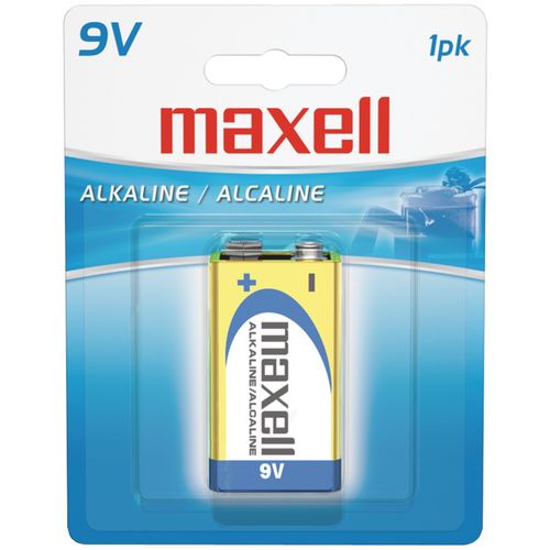 MAXELL 721110 - 6LF221BP Alkaline Batteries (9V; 1 pk)