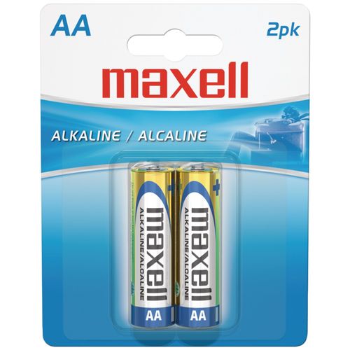 MAXELL 723407 - LR62BP Alkaline Batteries (AA; 2 pk; Carded)