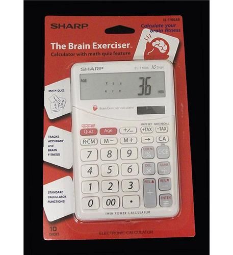 Sharp Brain Exerciser Calculator