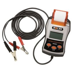 Digital Battery and System Tester with Integrated Printer