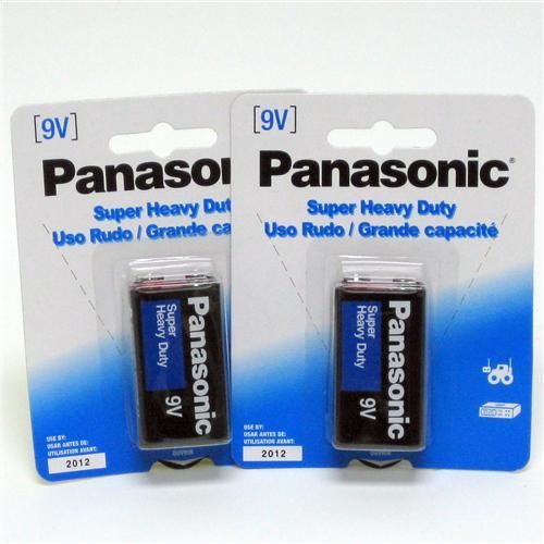 Panasonic Heavy Duty 9V Battery 1 Pack Case Pack 48