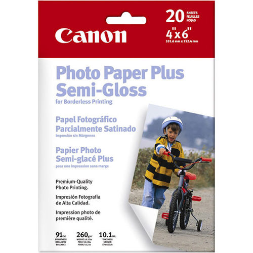 4"" X 6"" Photo Paper Plus Semi-Gloss - 50 Sheets